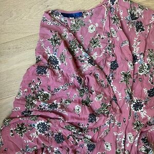 Pink Floral Kimono